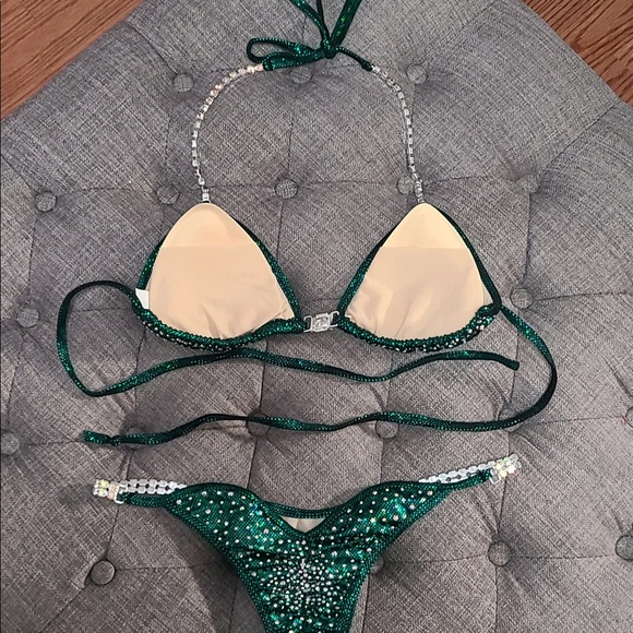Suits You Swimwear Other Npc Ifbb Competition Bikini Emerald Green Poshmark